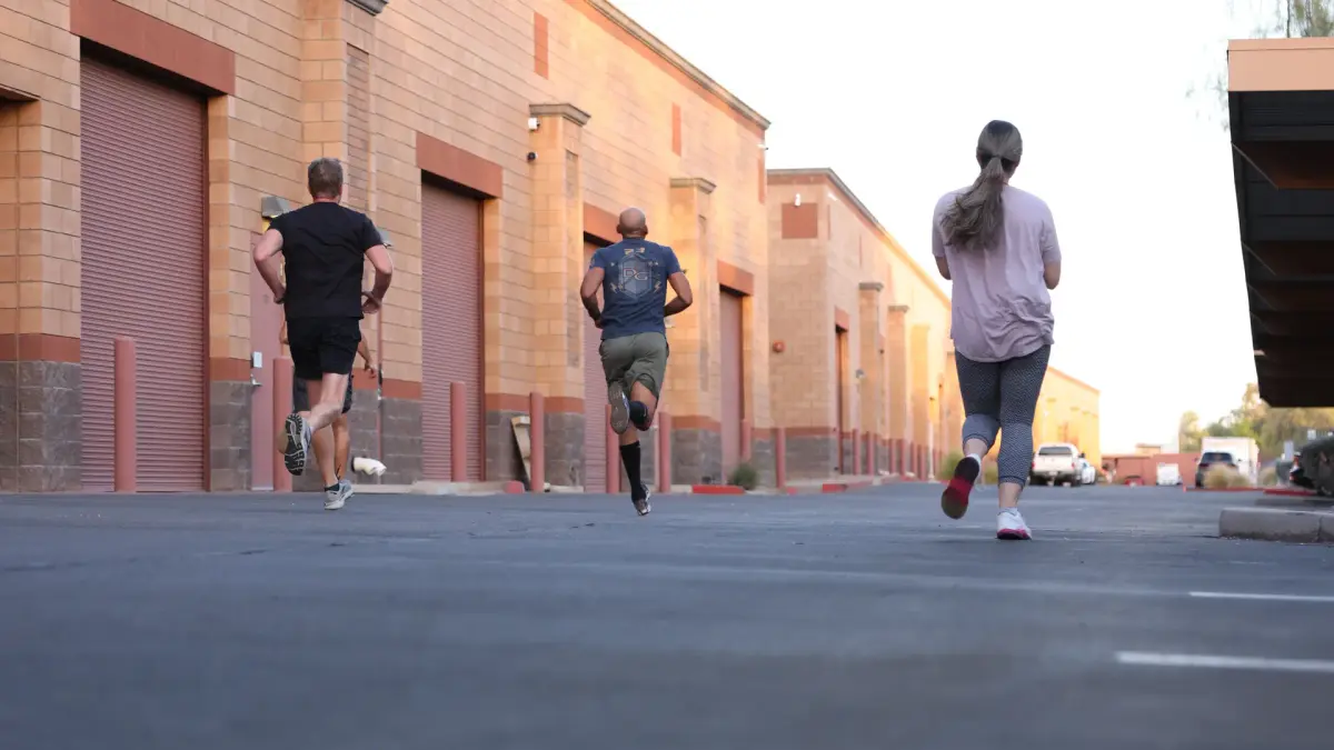 CrossFit Desert Mesa community training together